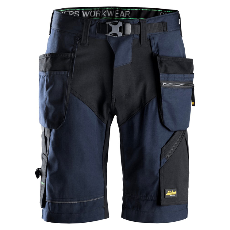 Snickers Workwear FlexiWork Shorts Marin/Svart 6904