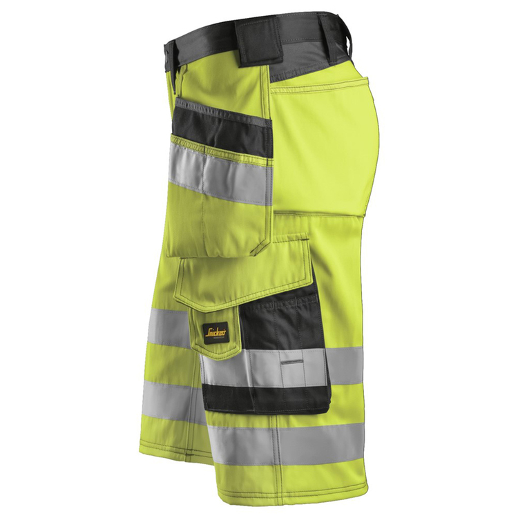 Snickers Workwear Varselshorts Gul 3033