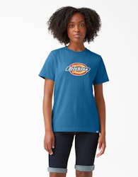 Dickies Workwear Women's Logo Graphic T-shirt Blue