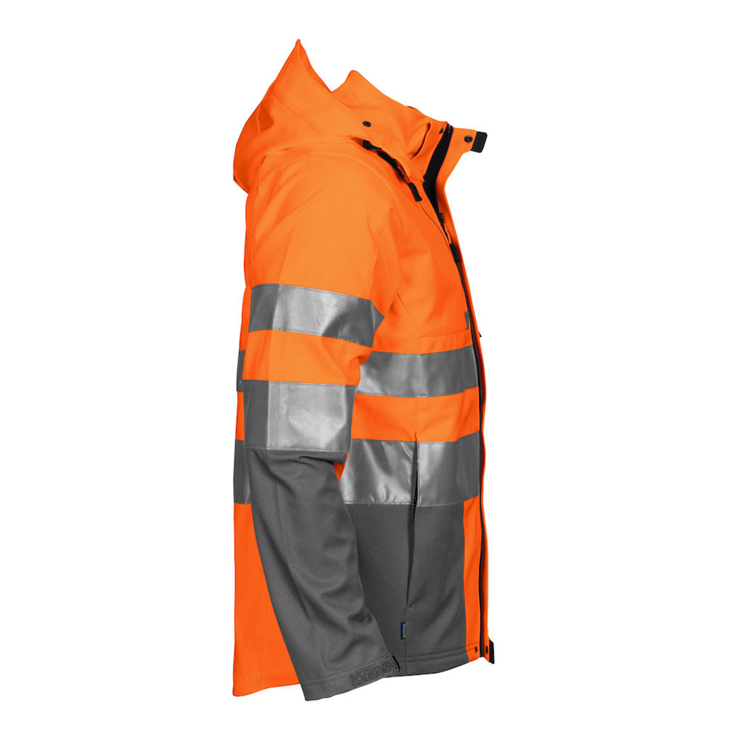 ProJob Workwear Softshelljacka Orange/Grå 6419