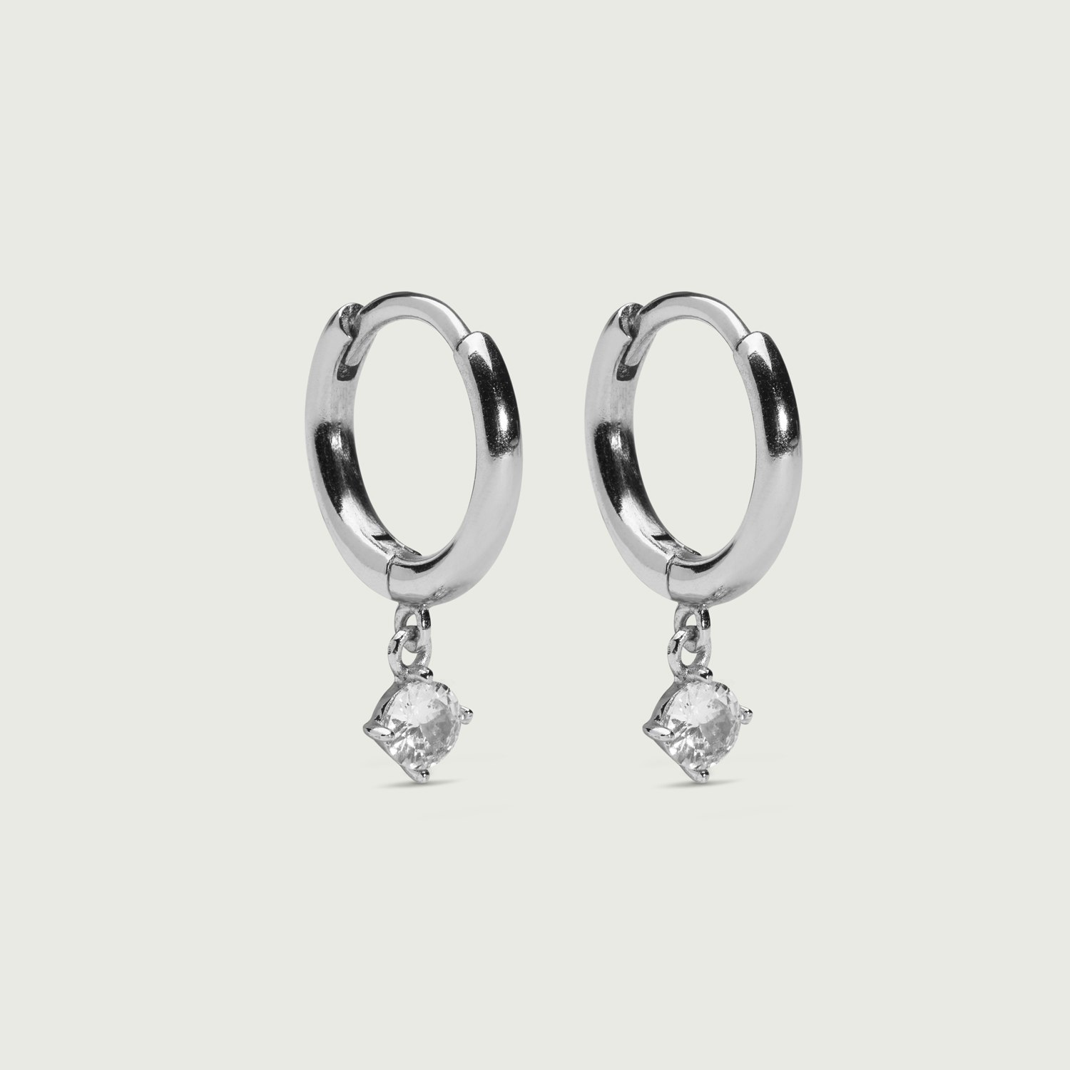 Petite Sparkling hoops korvakorut