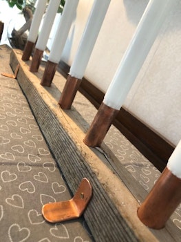 Vas | Ljusstake av drivved