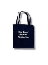 Tygpåse - One day or day one. You decide.