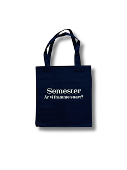 Tygpåse - Semester Är vi framme snart?