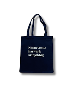 Tygpåse - Nästa vecka har varit svinjobbig