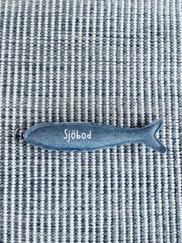 Nyckelring i jeans - Sjöbod