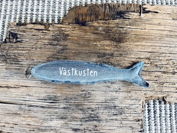 Nyckelring i jeans - Västkusten