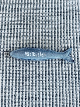 Nyckelring i jeans - Västkusten