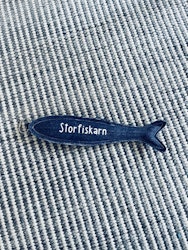 Nyckelring i jeans - Storfiskarn