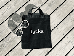 Tygpåse mindre - Lycka