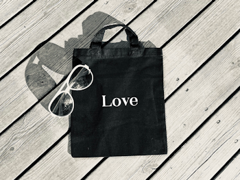 Tygpåse mindre - Love