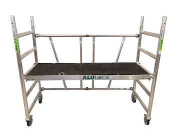 Hantverkarställning 3,40 m arbetshöjd, plattform 75 x 180 cm