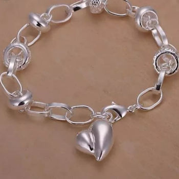 Silverpläterat Armband