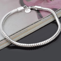 Silverpläterat Armband