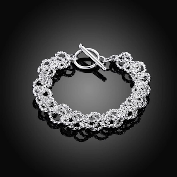 Silverpläterat Armband