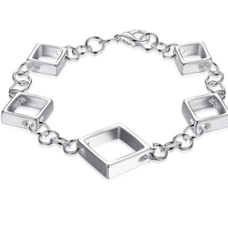 Silverpläterat Armband