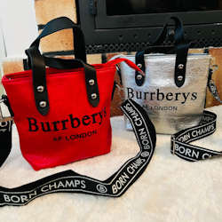 Burrbery väska