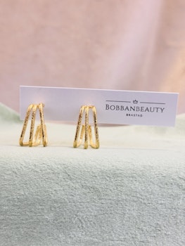Silverpläterat Örhänge