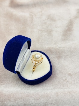 925 silverpläterad ring st.57