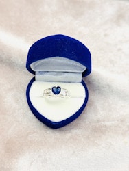 925 silverpläterad ring st.57