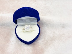 925 silverpläterad ring st.57