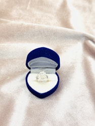 925 silverpläterad ring st.57