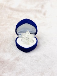 925 silverpläterad ring st.57