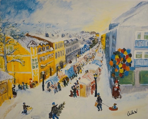 Julmarknad Hamngatan