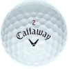 Detta är en vit golfboll, Callaway Supersoft