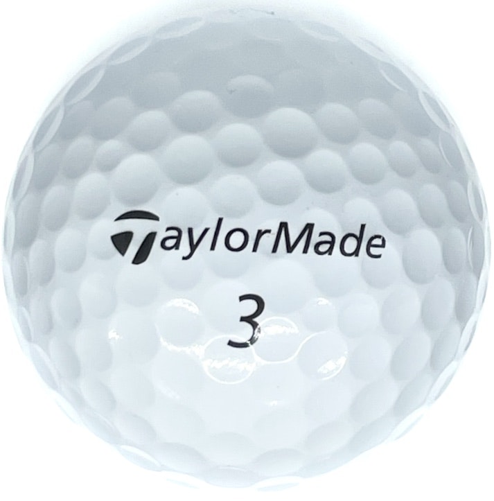 Detta är en vit golfboll, Taylormade RBZ Soft