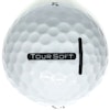 Detta är en vit golfboll, Titleist Tour Soft 2020