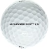 Detta är en vit golfboll, Callaway Chrome Soft X