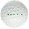 Detta är en vit golfboll, Nike PD Soft