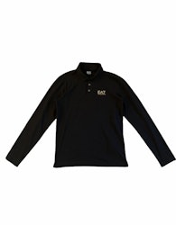 Emporio armani långärmad piké