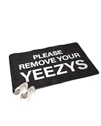 ”Please remove your yeezys”