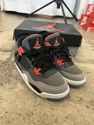 Air Jordan 4 Retro Infrared/black GS NYA! 36.5