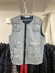 Stone Island Felpa Placcata Gilet Väst M