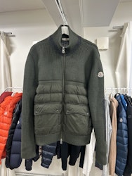 Moncler Tricot Down Cardigan M