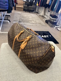 Louis Vuitton Monogram Keepall 60 + LV lås