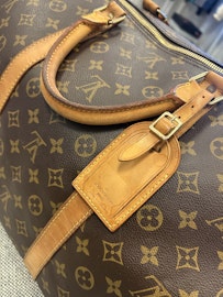 Louis Vuitton Monogram Keepall 60 + LV lås