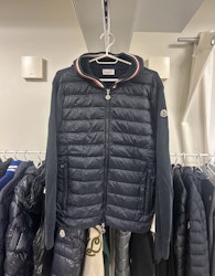Moncler Hooded Down Cardigan L