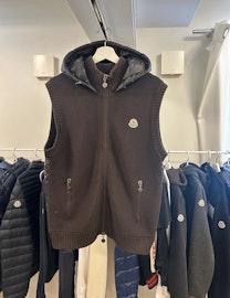 Moncler Backpadded Logo Väst XL/L