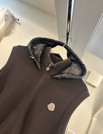 Moncler Backpadded Logo Väst XL/L