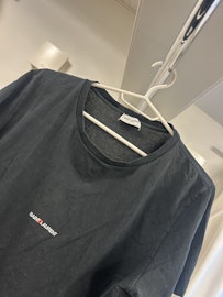 Saint Laurent Logo T-Shirt L