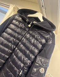 Moncler Hooded Down Cardigan XL/L