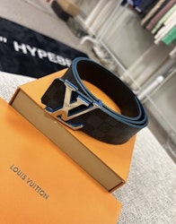 Louis Vuitton Damier Graphite Initiales Bälte 95