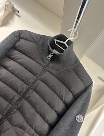 Moncler Down Tricot Cardigan M