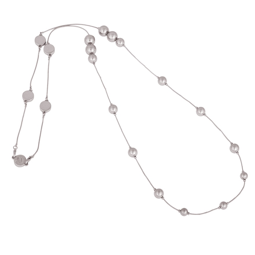 BERRY ICONIC NECKLACE - SILVER