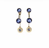 KAI earrings - Blue Gold