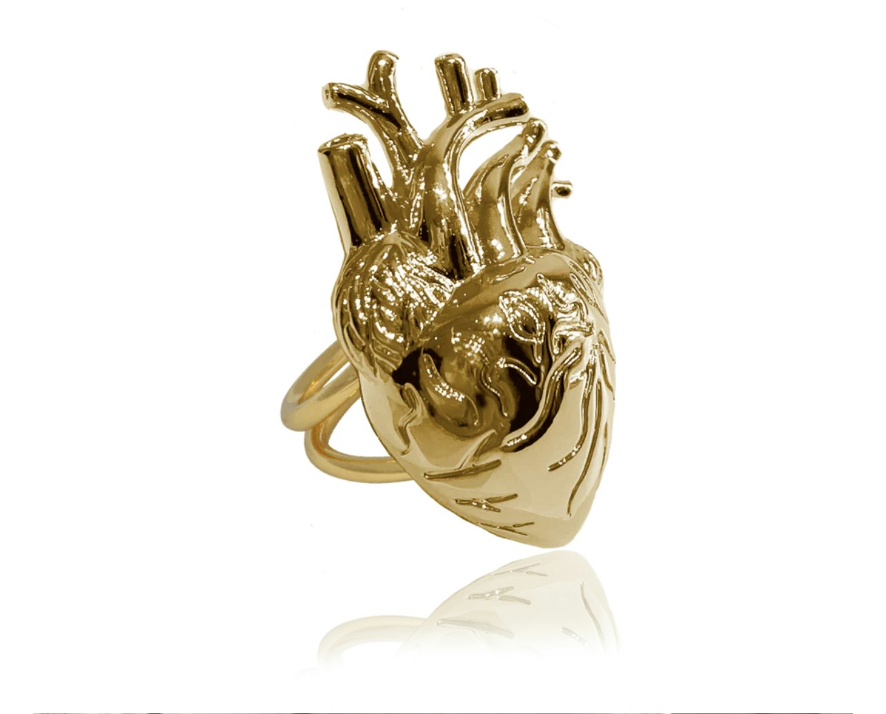 Heart Vascular Ring - Guld